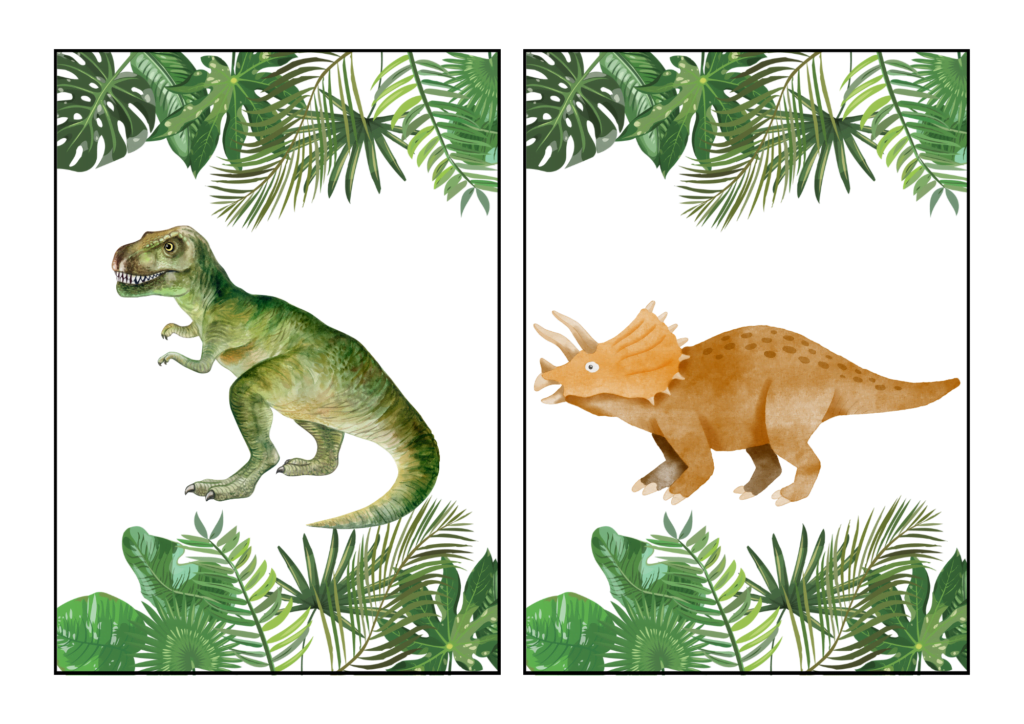 Fiszki na dzień dinozaura