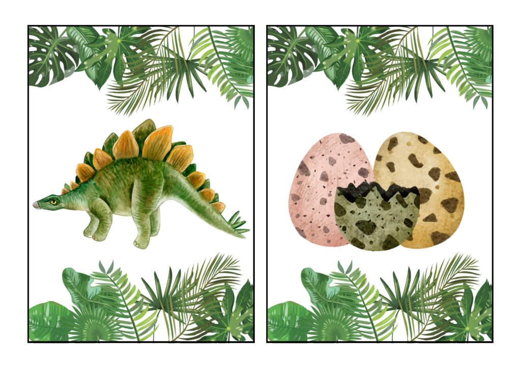 Fiszki na dzień dinozaura