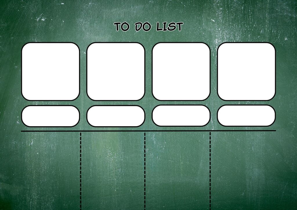 to do list rutyna tablicowa