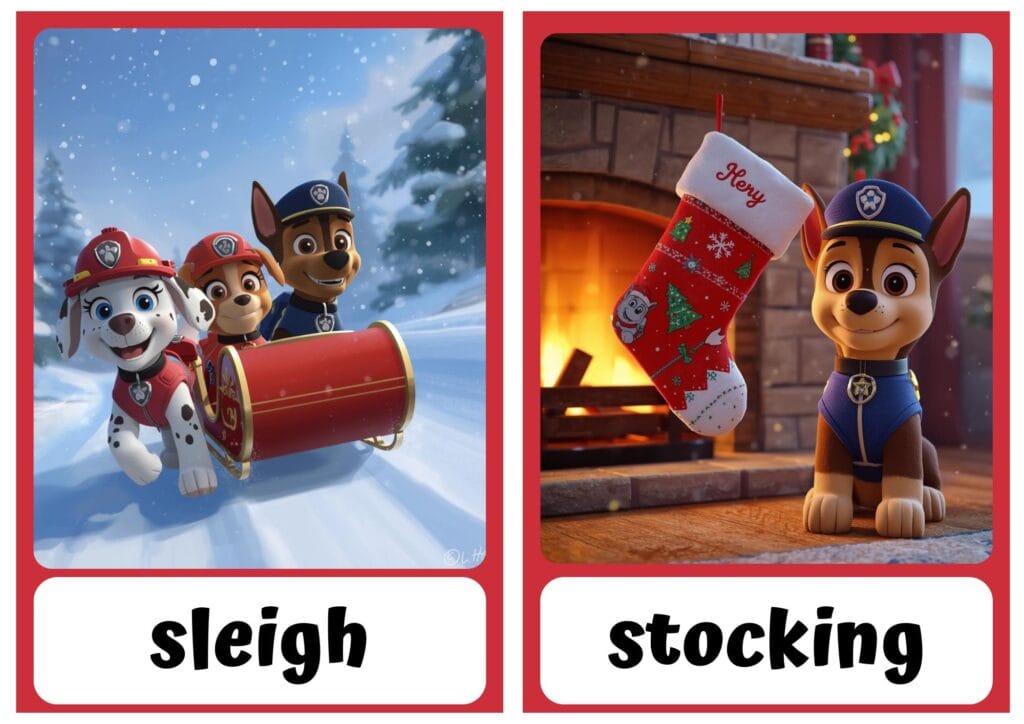 świąteczny psi patrol