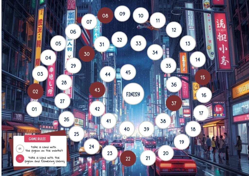 Planszówka podróżnicza - gra maturalna